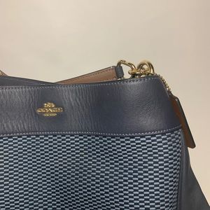 Coach Satchel with Matching Wallet